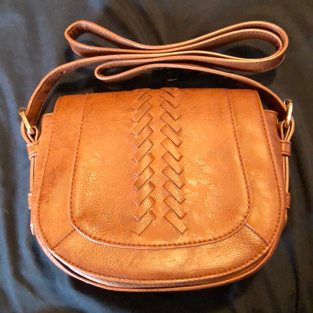 ❤️ Faux Leather Crossbody Bag
